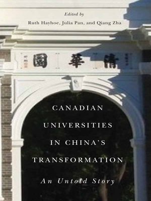 cover image of Canadian Universities in China's Transformation